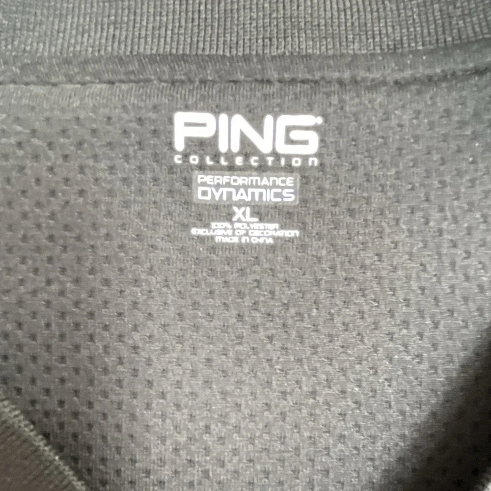 PING‎ Collection Performance Dynamics Men's Golf Vest V-Neck Mesh Black XL